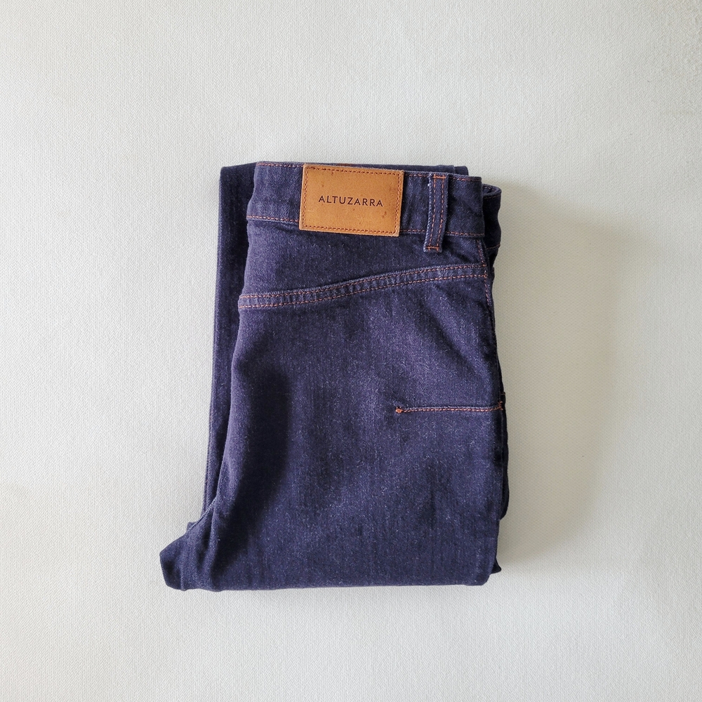 NWOT Altuzarra Serge High Waist Flare Festival Denim Pants